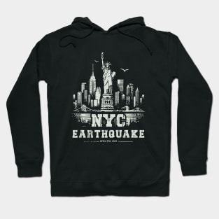 I Survived The NYC Earthquake // Vintage New York Design Hoodie